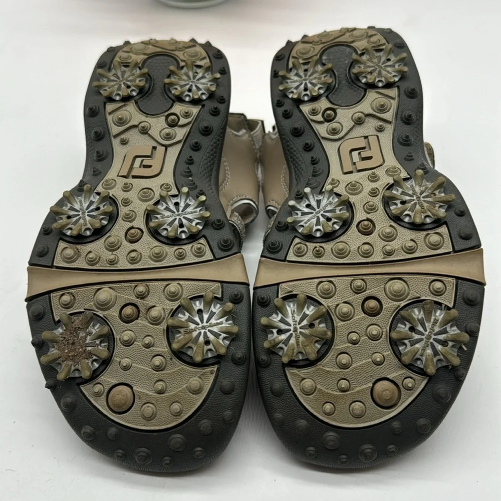 Foot Joy Tan Golf Sandals Size 6 MCS6820H